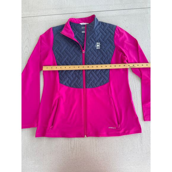 Annika by Cutter & Buck Interval Golf Jacket Preppy Old Money Sporty G - Picture 3 of 6